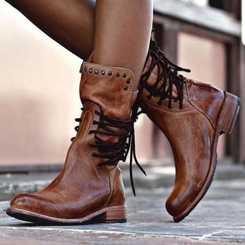 Aruna Tahi - Leather Boots