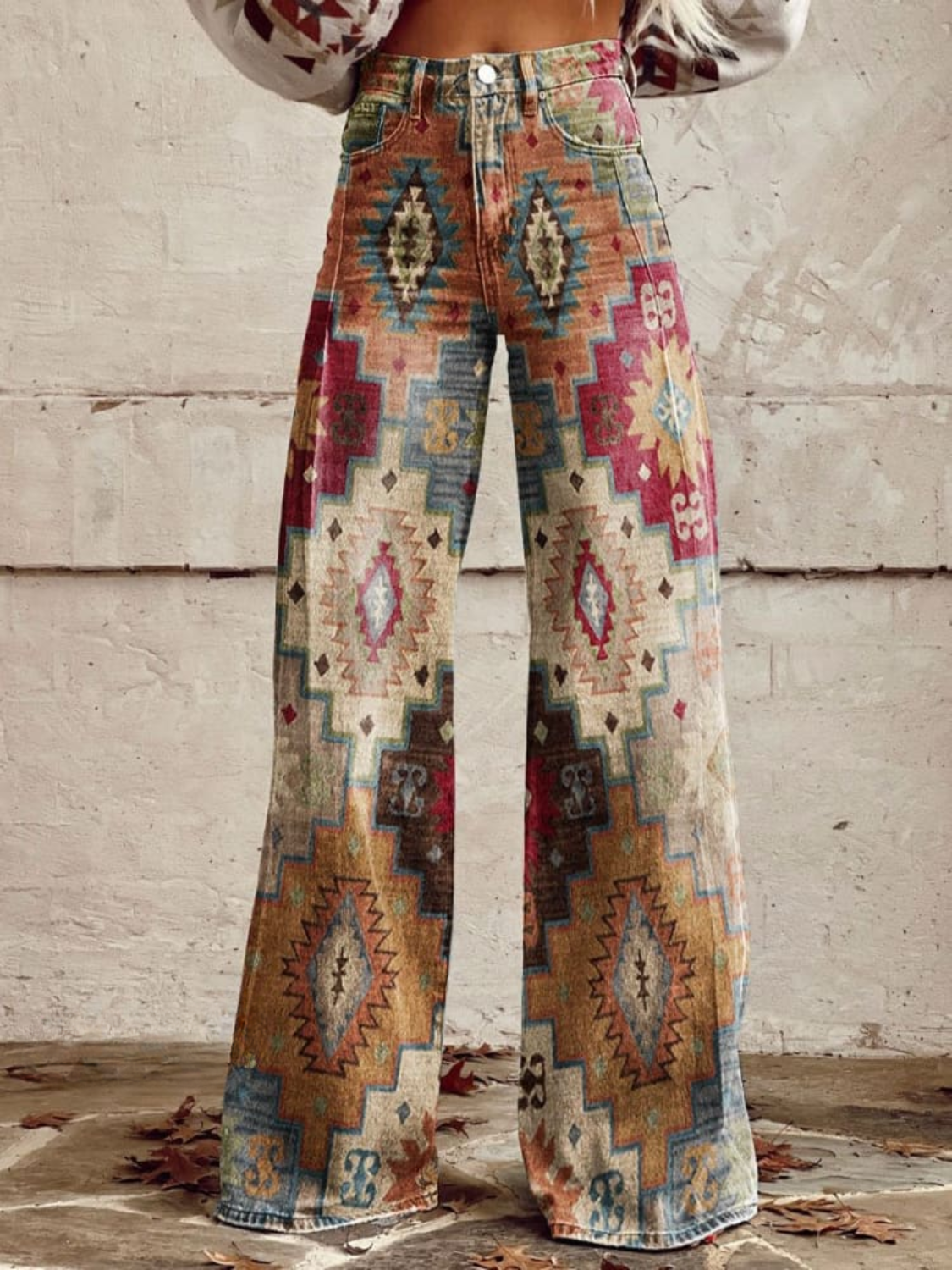 Aldina | Vintage Look Trousers