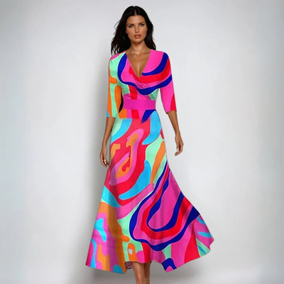 Robe Maxi Imprimée Seraphina™