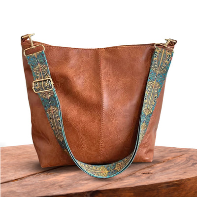 Chelsey’s Vintage Charm | Leather Shoulder Bag