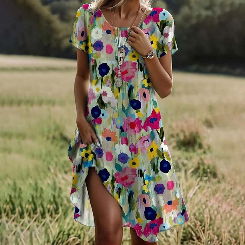 Adelaide | Floral Dress