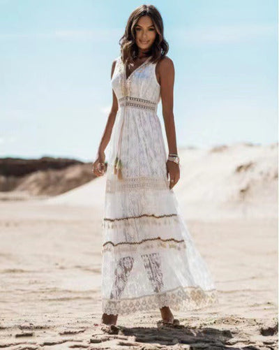 Carly | Lace Boho Dress