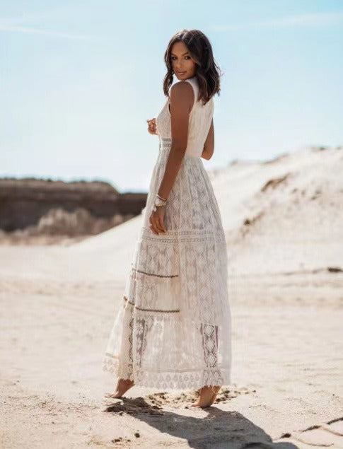 Carly | Lace Boho Dress