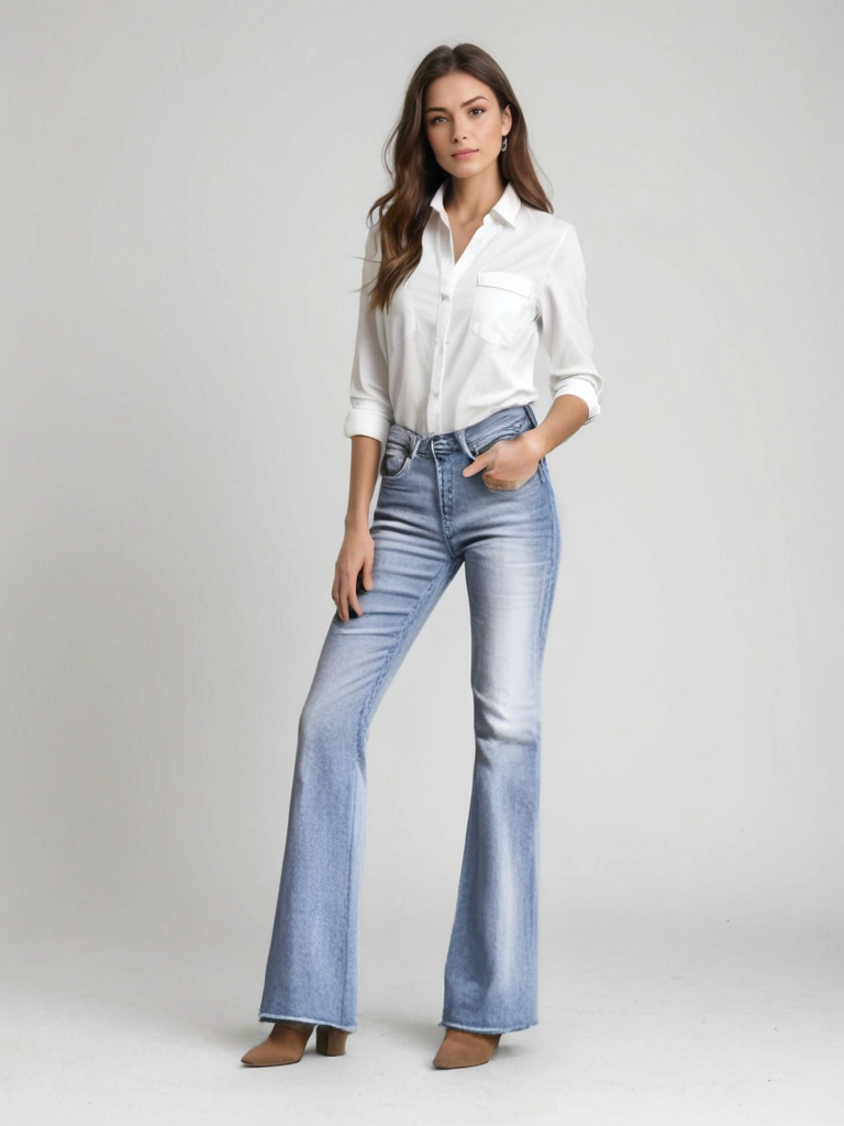 Birgitta™ Pantalon évasé