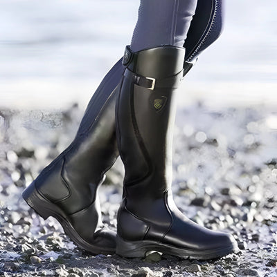 Bottes d'hiver pour la neige | Cuir isolé et imperméable