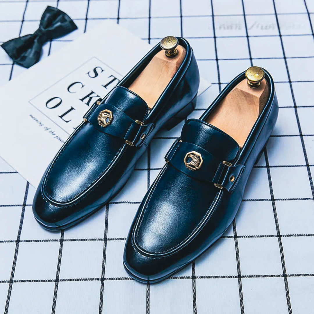 JansenStyle™ Chadwick | Mocassins Leren 