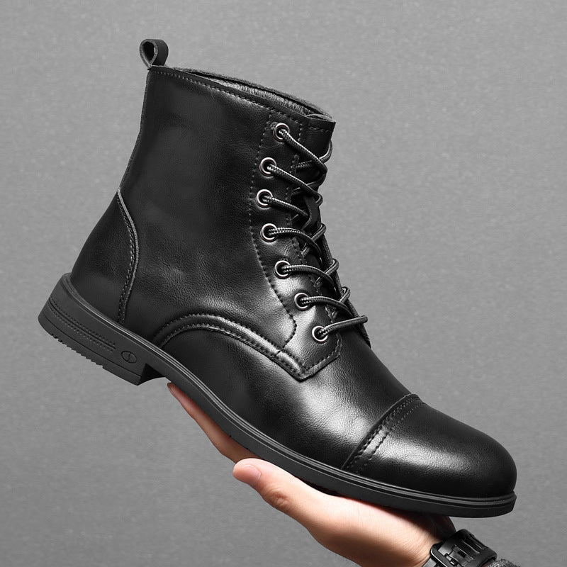 Claude | Bottines en cuir véritable