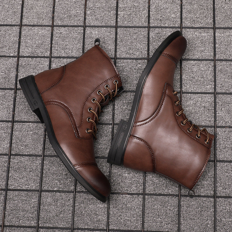 Claude | Bottines en cuir véritable