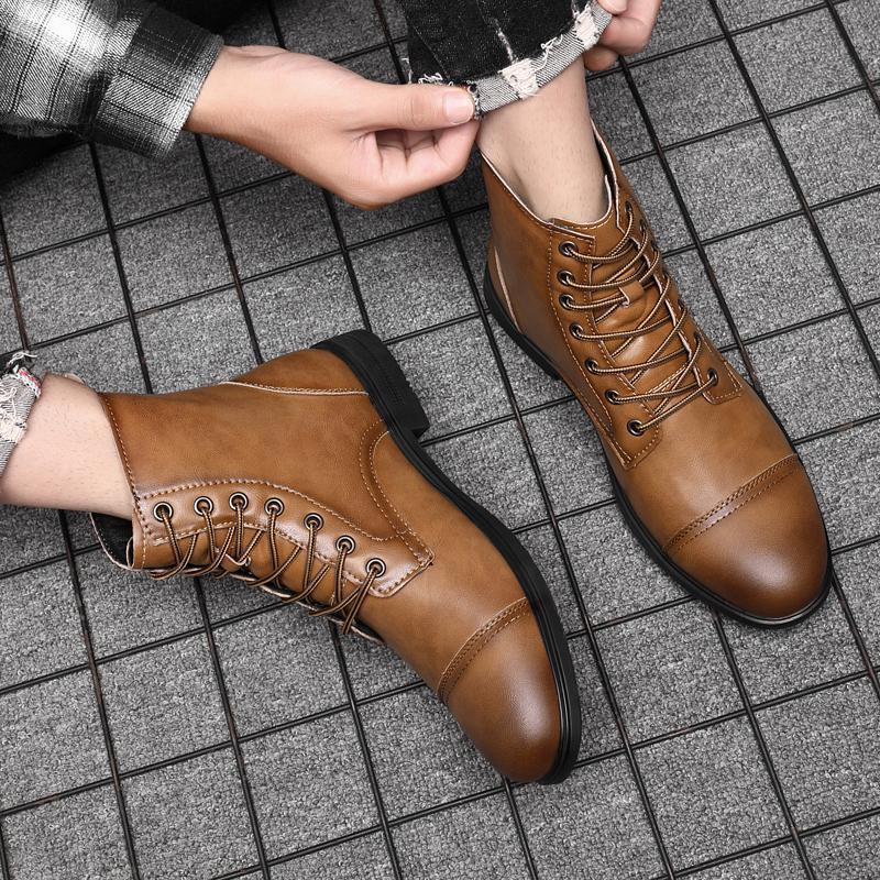 Claude | Bottines en cuir véritable