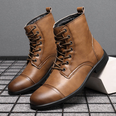 Claude | Bottines en cuir véritable