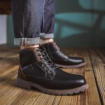 Parker | Bottines en Cuir pour Hommes au Style Britannique 