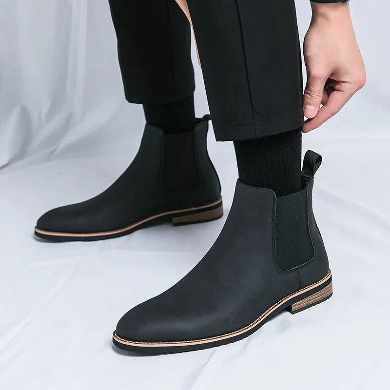 Cosmos | Bottines Chelsea en cuir