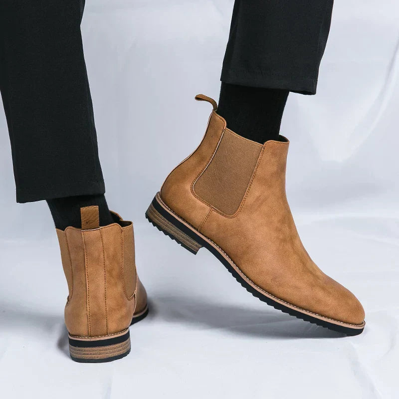 Cosmos | Bottines Chelsea en cuir