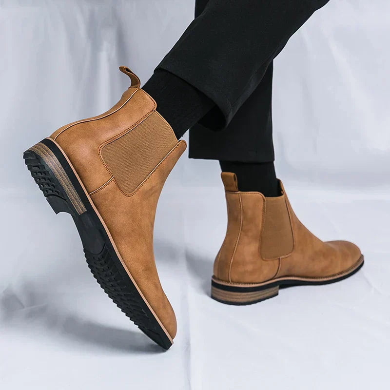 Cosmos | Bottines Chelsea en cuir