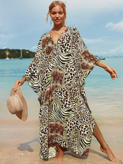 Amara™ - Robe de plage Safari sauvage