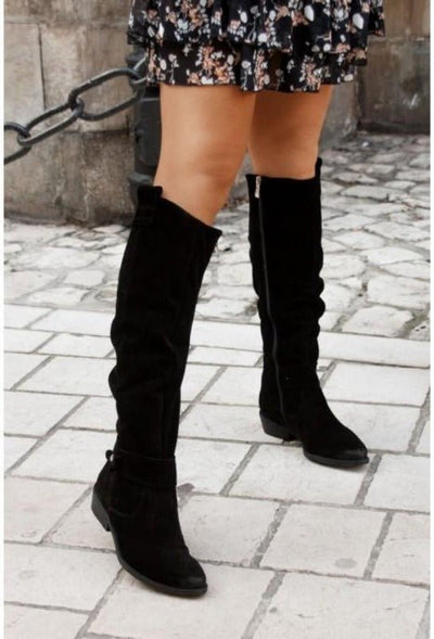 Allison - Bottes en cuir