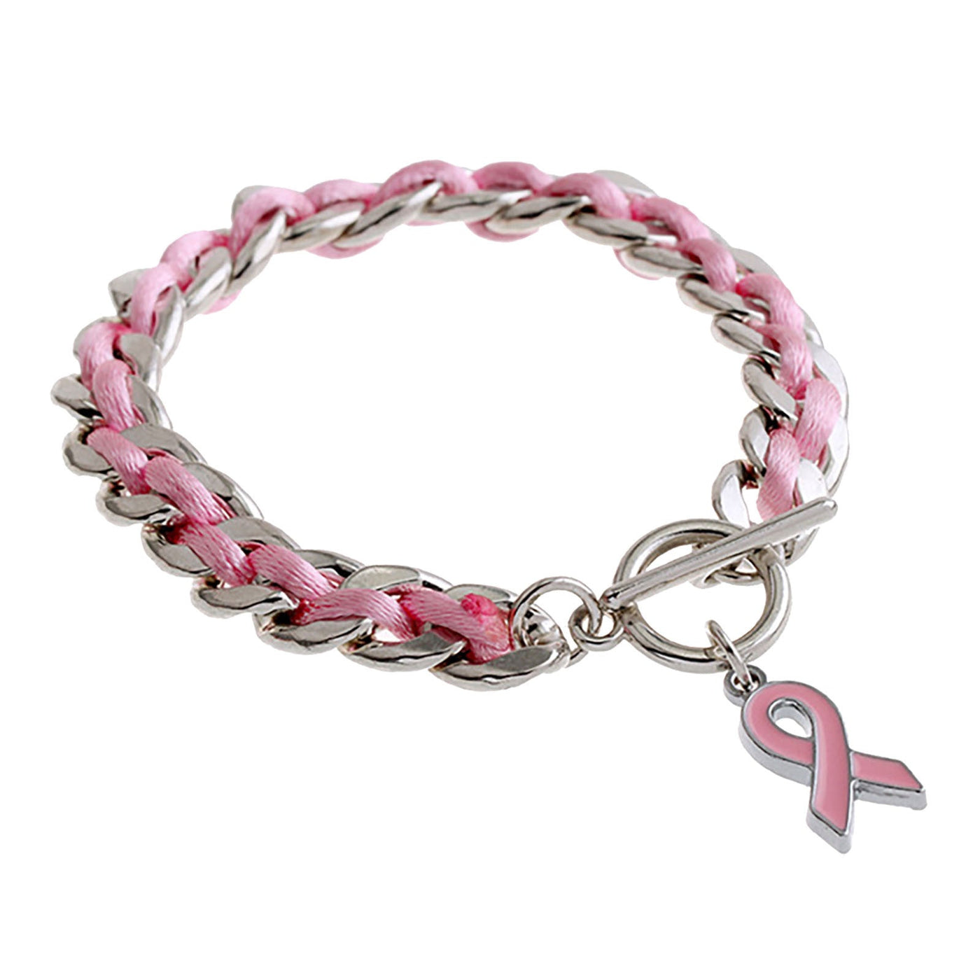 Bracelet Coeur Rose | Ensemble contre le cancer du sein