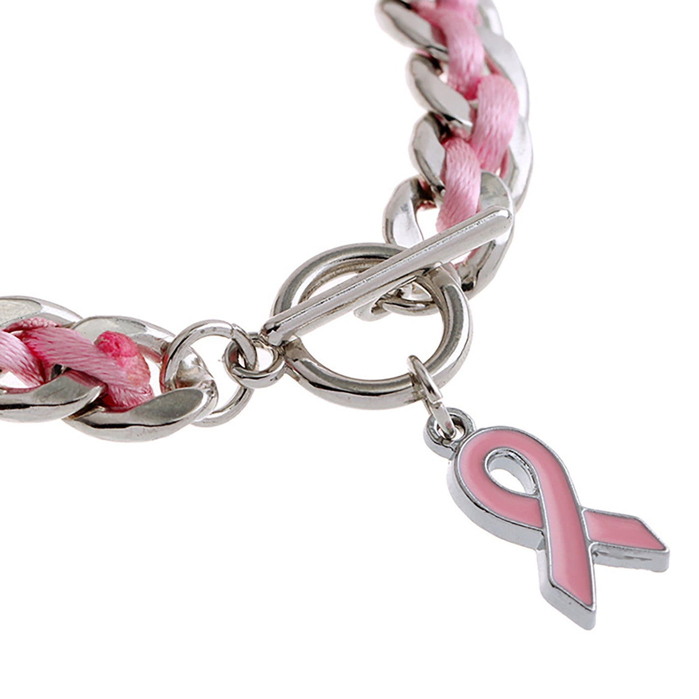 Bracelet Coeur Rose | Ensemble contre le cancer du sein