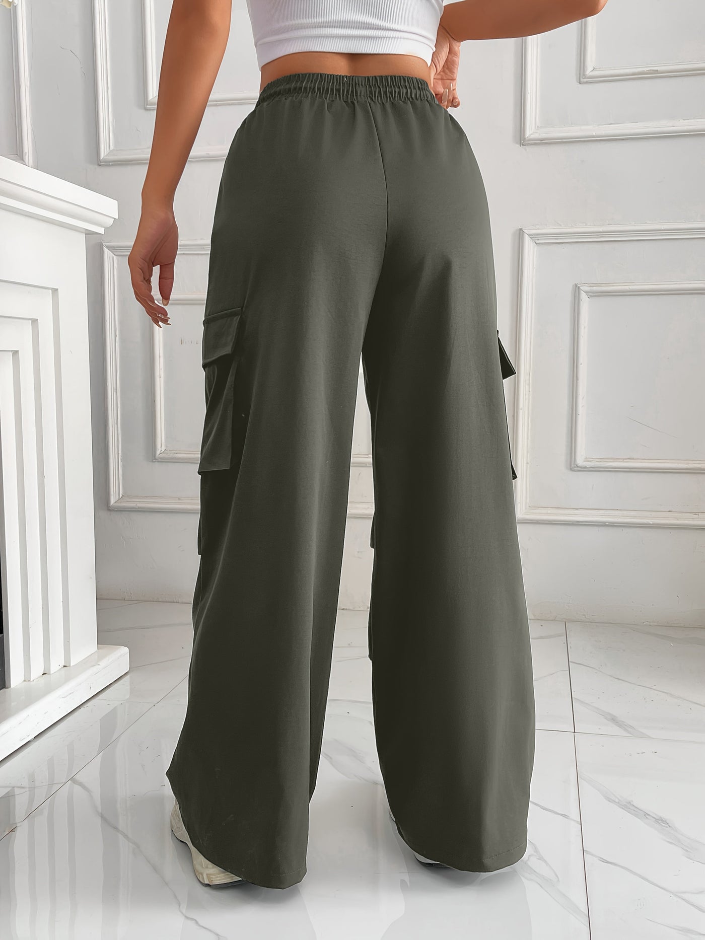 Lina™ | Pantalon cargo élégant