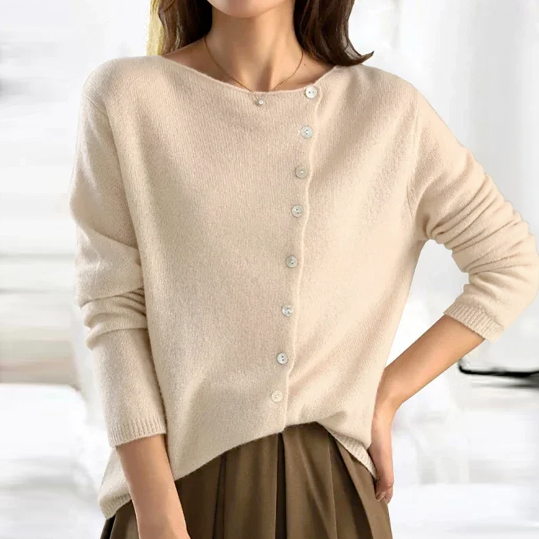 Aya™ - Élégant cardigan en laine