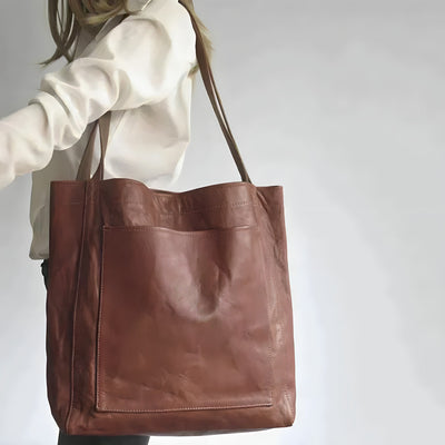 Amelia™ - Handmade Leather Tote Bag