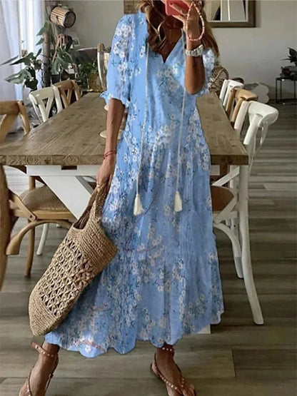 Robe Maxi Élégante Carrie™