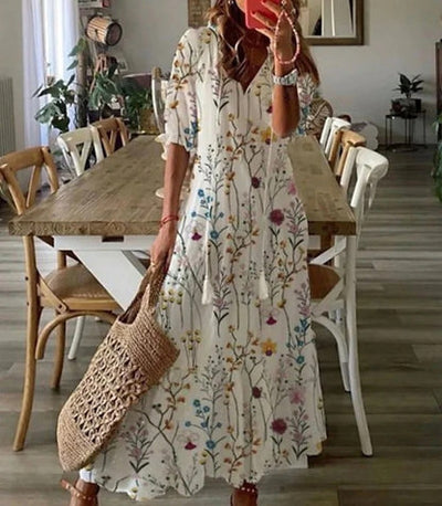 Robe Maxi Élégante Carrie™